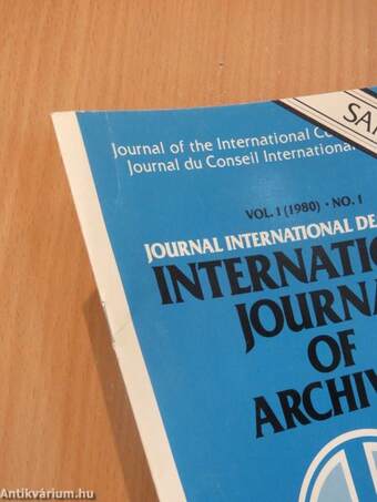 International Journal of Archives/Journal International Des Archives 1/1980