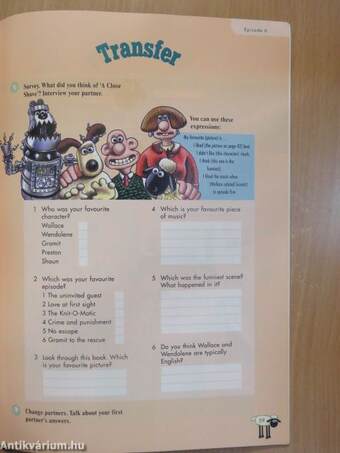 Wallace & Gromit in a Close Shave - Student's Book - DVD-vel