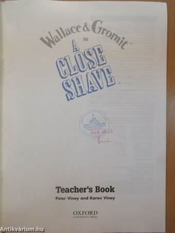 Wallace & Gromit in a Close Shave - Teacher's Book