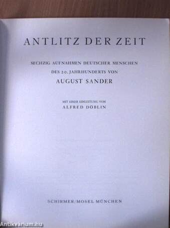 Antlitz der Zeit