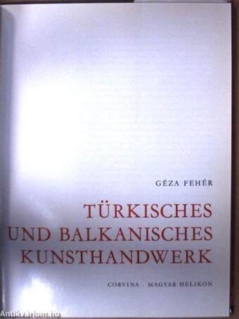 Türkisches und Balkanisches Kunsthandwerk