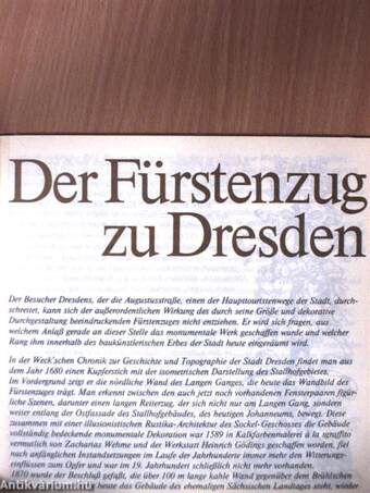 Der Fürstenzug zu Dresden