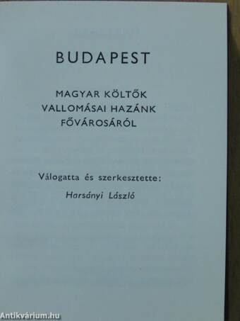 Budapest (minikönyv)