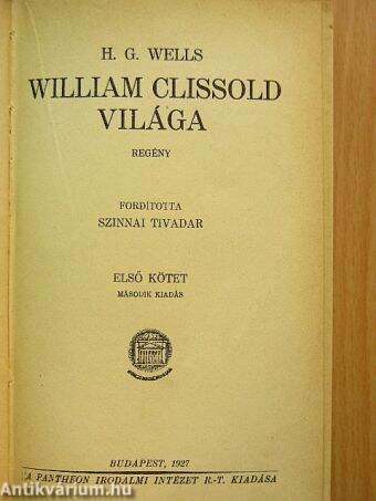 William Clissold világa