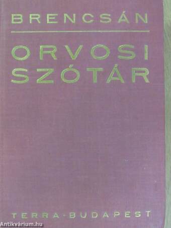 Orvosi szótár