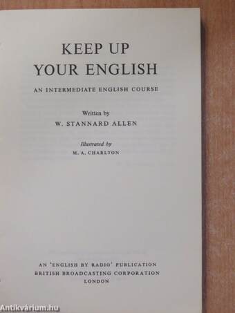 Keep up Your English