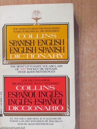 Collins Spanish-English, English-Spanish Dictionary