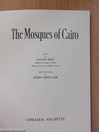 The Mosques of Cairo