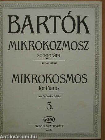 Mikrokozmosz zongorára 3.