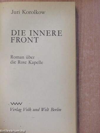 Die innere Front