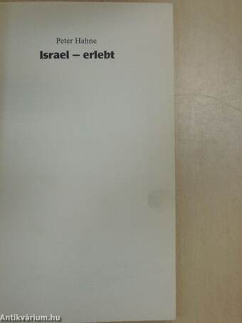 Israel - erlebt