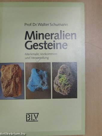 Mineralien Gesteine