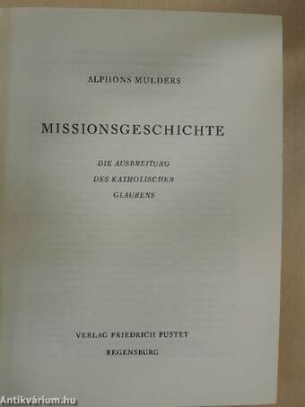 Missionsgeschichte