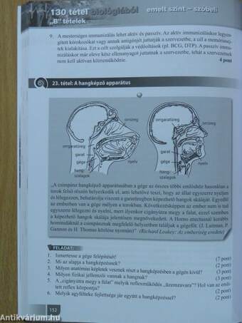 130 tétel biológiából