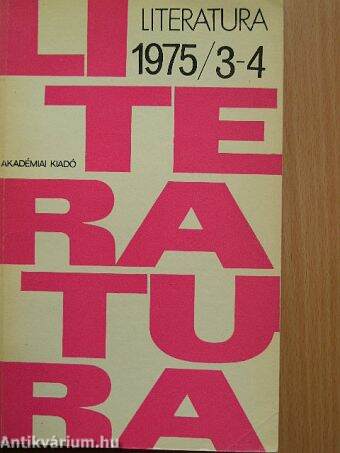 Literatura 1975/3-4.