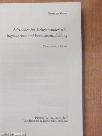 Methoden für Religionsunterricht, Jugendarbeit und Erwachsenenbildung