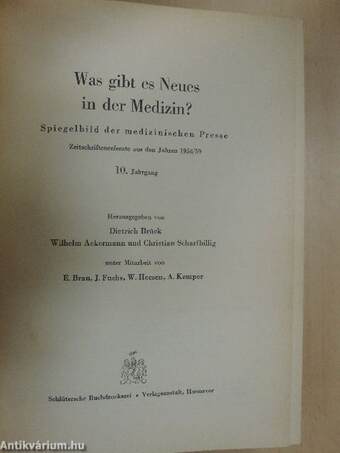 Was gibt es Neues in der Medizin?