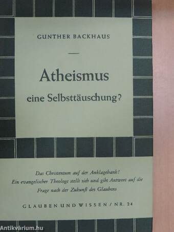 Atheismus