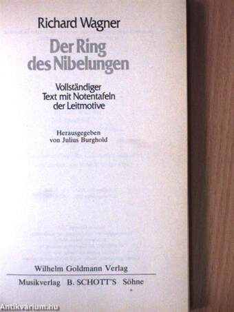 Der Ring des Nibelungen