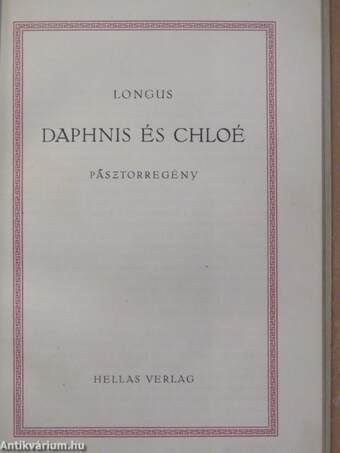 Daphnis és Chloé