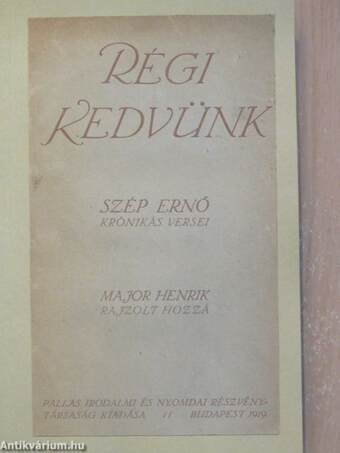 Régi kedvünk