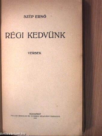 Régi kedvünk