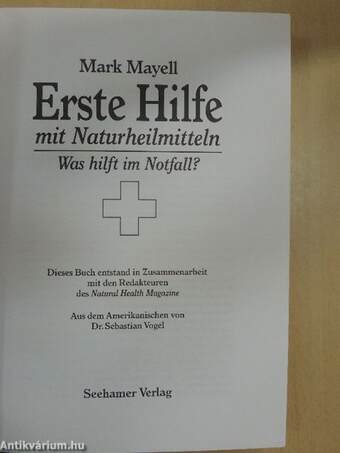 Erste Hilfe mit Naturheilmitteln