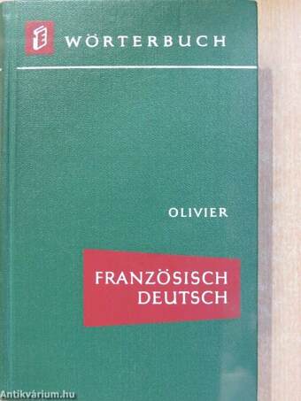 Französisch-Deutsches Wörterbuch