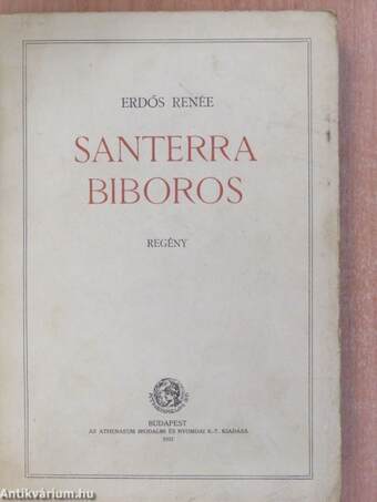 Santerra biboros (aláírt példány)