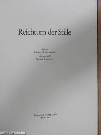 Reichtum der Stille