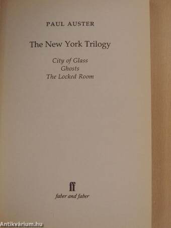 The New York Trilogy