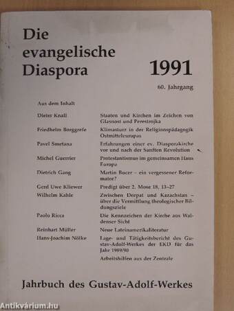 Die evangelische Diaspora