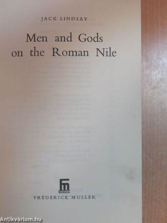 Men and Gods on the Roman Nile