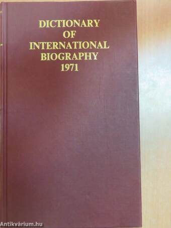 Dictionary of International Biography I-II.