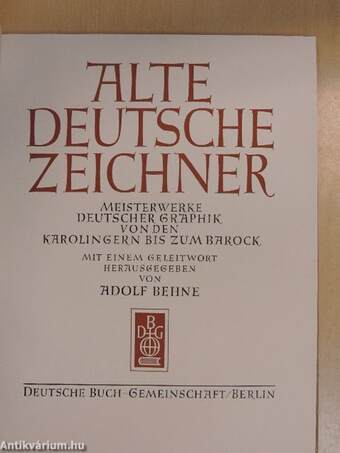 Alte deutsche Zeichner