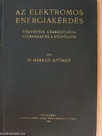 Az elektromos energiakérdés