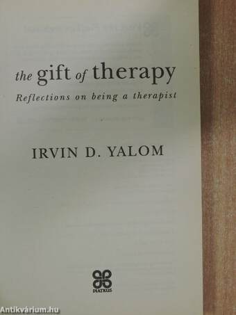 The gift of therapy