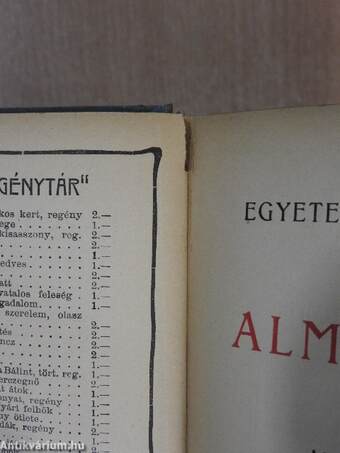 Almanach az 1905. évre