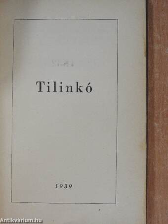 Tilinkó