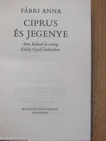 Ciprus és jegenye