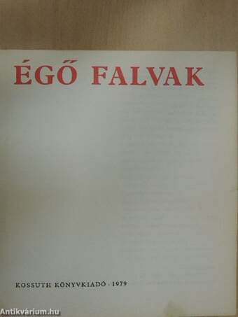 Égő falvak