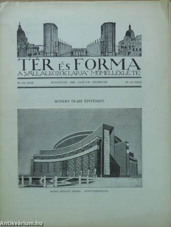 Tér és Forma 1928. január-február