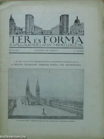 Tér és Forma 1928. március