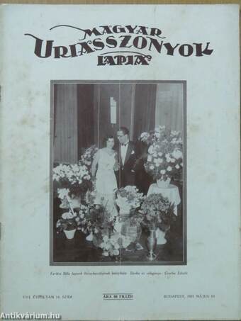 Magyar Uriasszonyok Lapja 1931. május 10.