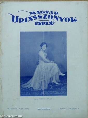 Magyar Uriasszonyok Lapja 1930. május 1.
