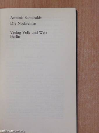 Die Notbremse