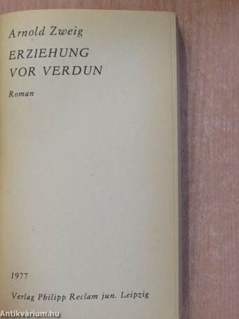 Erziehung vor Verdun