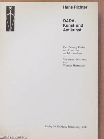 DADA - Kunst und Antikunst