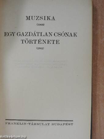 Muzsika/Egy gazdátlan csónak története