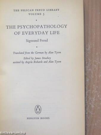 The Psychopathology of Everyday Life